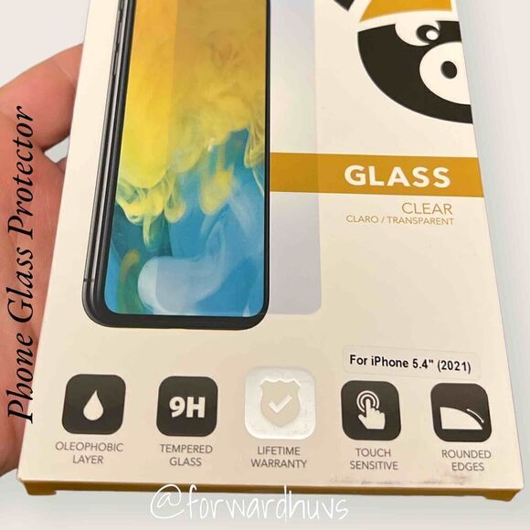 CellHelmet Tempered Glass Screen Protector for Apple 5.4” 12 & 13 Mini - Picture 5 of 6